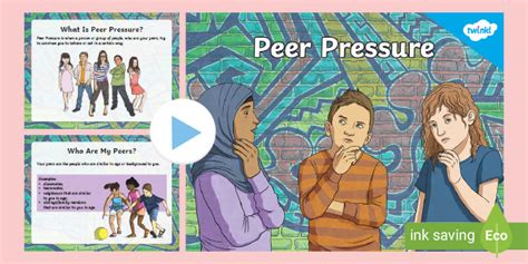 Peer Pressure Powerpoint Teacher Made