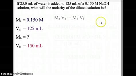 Dilution And Solution Preparation at Rita Favela blog