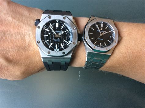 My New Ap 15450 With Comps Photos The Audemars Piguet Area Rwg