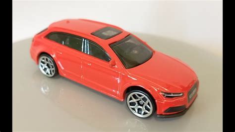 86 Hot Wheels Audi Rs6 Avant 2017 Youtube