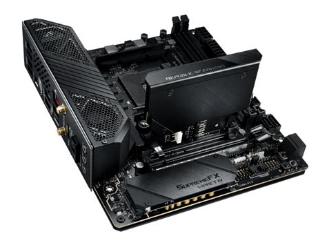 Asus Rog X570 Crosshair Viii Impact Amd Am4 Socket Mini Dtx Enthusiast Desktop Motherboard Amd