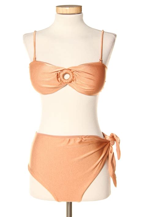 Bikini Completo De Salt Sun Bikinis De La Talla S De Color Marr N