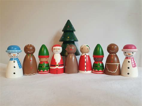 Christmas Peg Dolls – Little Peg House