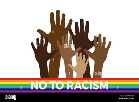 No Al Racismo Parar Al Racismo Y La Discriminaci N Manos De