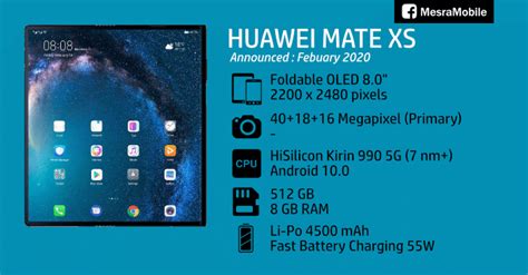 Huawei Mate Xs Price In Malaysia RM11111 & Full Specs - MesraMobile