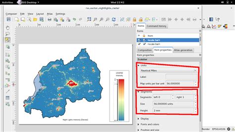 Using Continuous Color Band For Raster Legend In Qgis Composer Legend