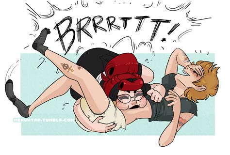 Commission Belly Fart By Merunyaa Hentai Foundry