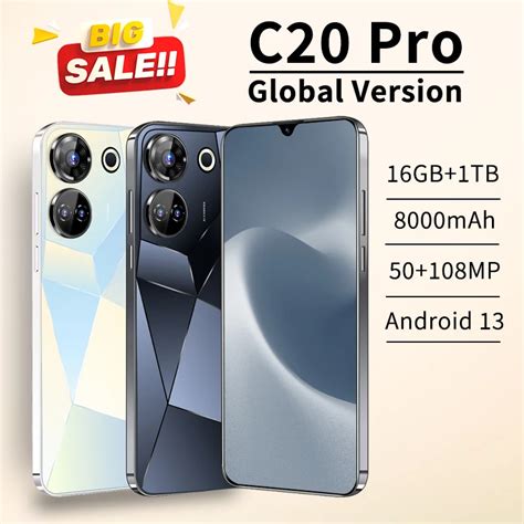 Global Version C Pro Smartphone Qualcomm Gen G Tb Mah