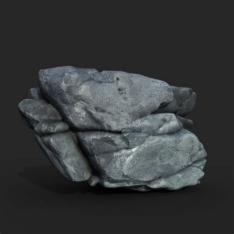 ArtStation - Boulder Rock 230410 | Game Assets