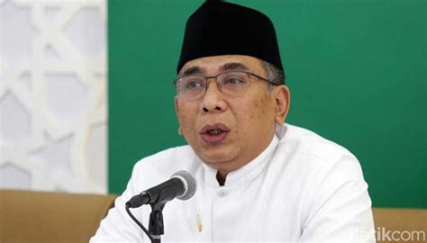 Ketum Pbnu Yahya Cholil Tanggapi Menag Soal Tak Pilih Capres Pemecah