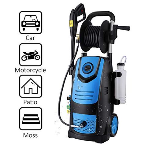 Suyncll Electric Pressure Washer High Power Washer With Reel Psi