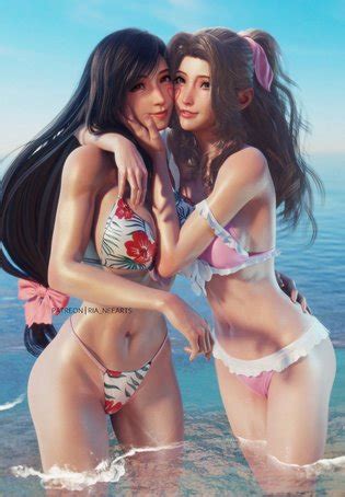 Aerith Tifa Luscious Hentai Manga Porn