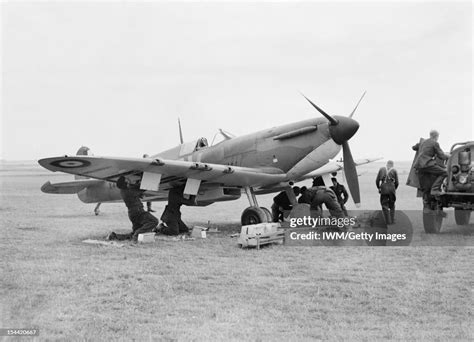 The Battle Of Britain 1940, A Supermarine Spitfire Mark 1A of No 19 ...