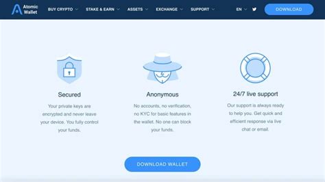 Atomic Wallet Review Best Software Wallet Skrumble