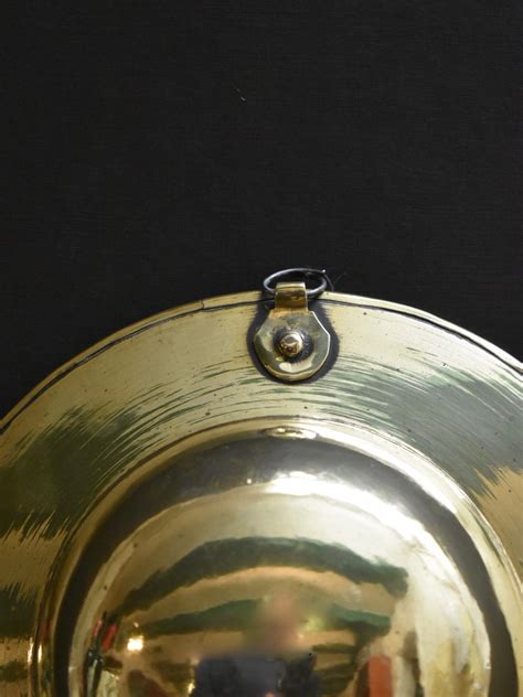 Antique Dutch Brass Bloodletting Bowl Barbers Bowl Hart