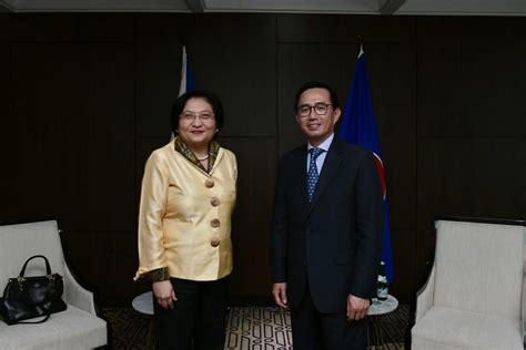 Permanent Representative Of The Philippines To Asean Meets With Asean Deputy Secretary General