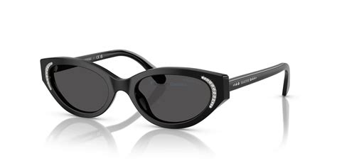 Солнцезащитные очки Swarovski SK6030 100187 Black - купить в оптике ...