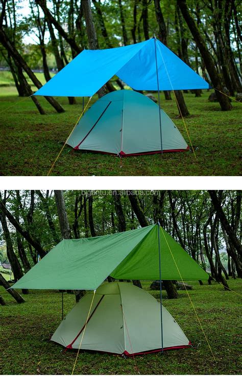 Silver Coated Camping Tarp/awning Tent/sun Shelter - Buy Camping Tarp ...