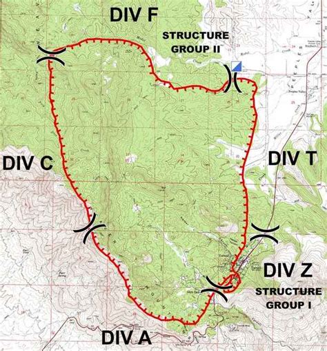 Yarnell Hill Fire Map