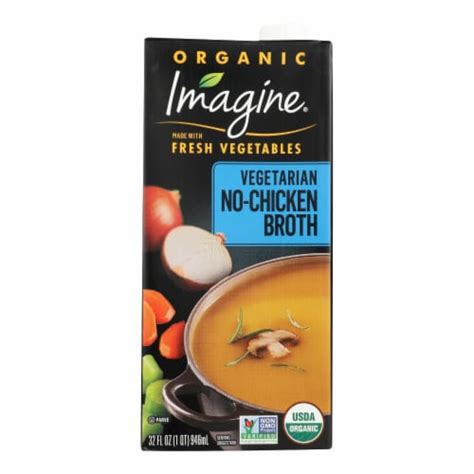 Imagine Foods Broth No Chicken 32 Fz 6 Pack Case Of 6 32 Fz Each