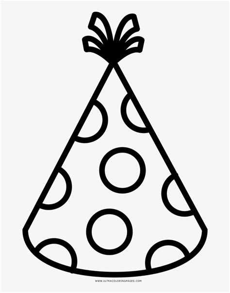 Party Hat Coloring Pages