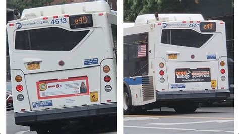 MTA NYCT Bus 2009 Orion VII Next Generation Hybrid 4613 4621 On The