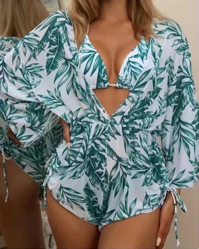 Bikini Malla Traje De Ba O Mono Conjunto Piezas