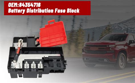 84354716 Battery Distribution Fuse Block For 2015 2020 Chevrolet Suburan Tahoe Gmc