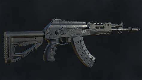 ArtStation - Ak 12 + collimator sight ПК 120