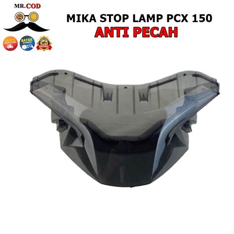 Jual MIKA STOPLAMP PCX 150 LOKAL TUTUP STOP LAMP LAMPU REM BELAKANG