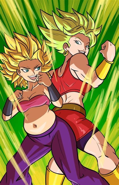 Kale And Caulifla Pregnant Dise O De Personaje Femenino Arte Manga