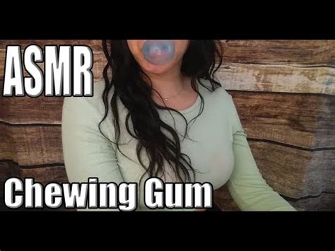 ASMR Gum Chewing With Popping Sounds The ASMR Index