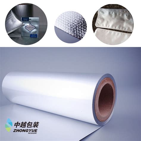 Aluminum Foil Polyethylene Double Layer Coating PE Laminating Film 3bf7