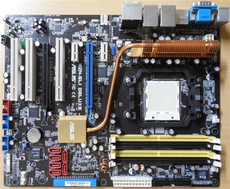 Asus M N Sli Deluxe Rev G Mainboard Blende Sockel Am Nforce