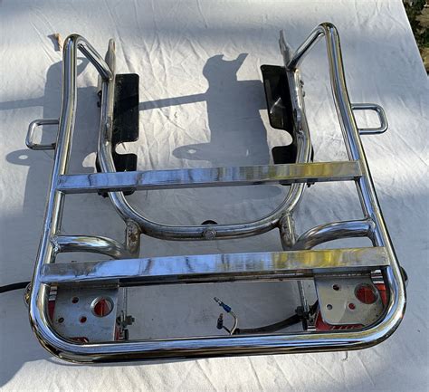 1980 Honda Gl1100 Goldwing Luggage Rack Rack Chrome W Marker Lights 80