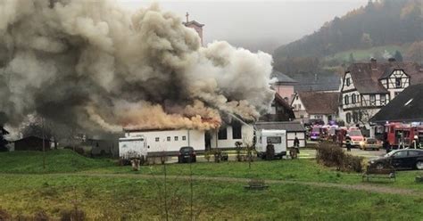 Ramberg Südpfalz Brand zerstört Vereinsheim Hoher Sachschaden