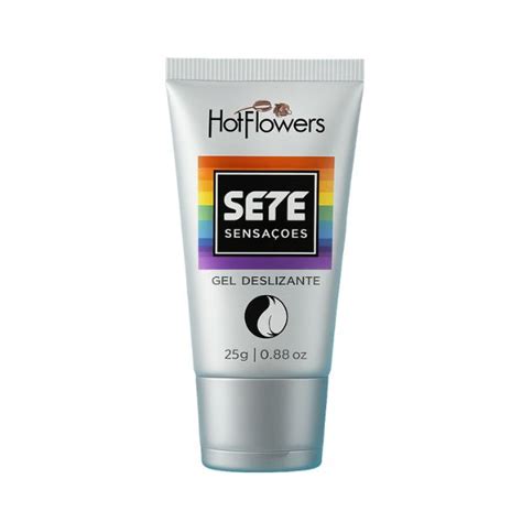 Gel Deslizante Sete Sensações 25g Hot Flowers Cupido Do Prazer