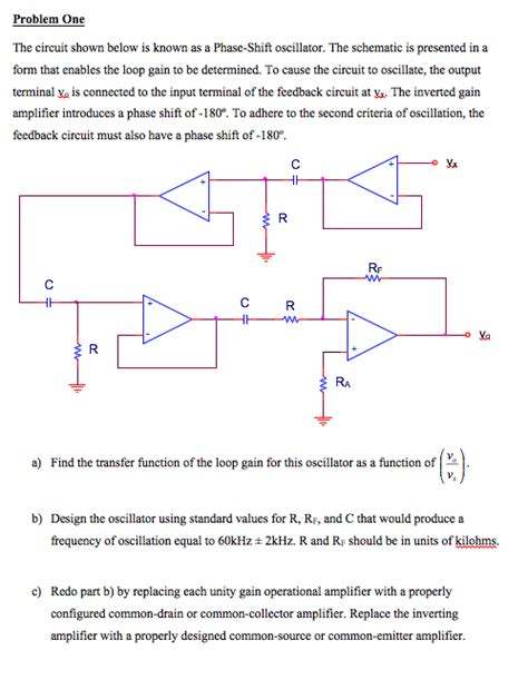 Solved Problem One The circuit shown below is known as a | Chegg.com 