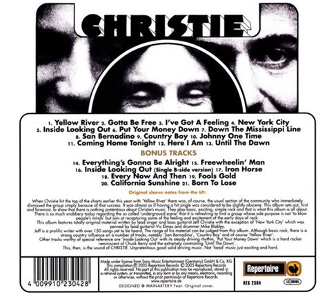 Christie Christie Cd Album Muziek Bol