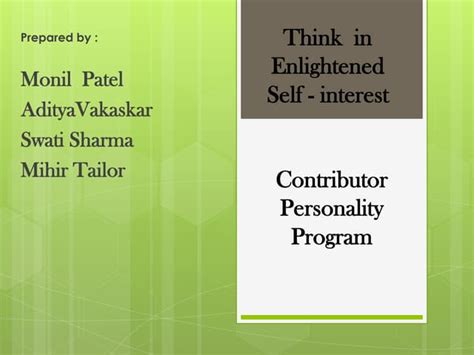 Cpd Ch 10 Englightned Self Interest Ppt