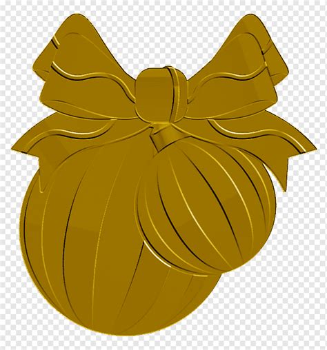 Gold Christmas Bauble Png PNGWing