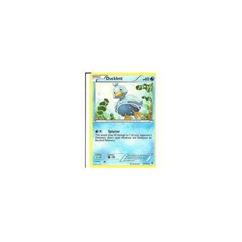 Pokemon Trading Card Game 29 101 Ducklett Common BW 10 Plasma Blast