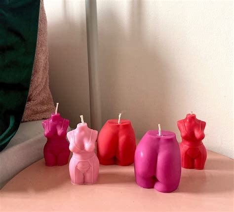 Female Sexy Nude Goddess Torso Body Soy Wax Candles Curvy Etsy
