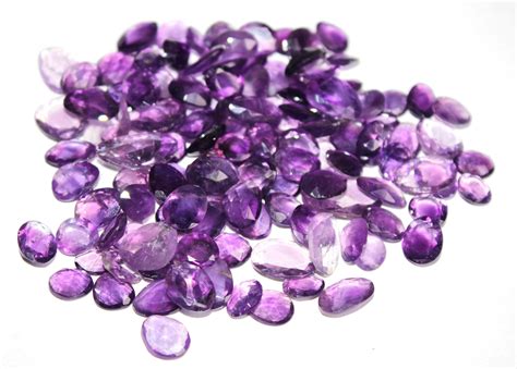 Ct Natural Amethyst Cabochon Purple Amethyst Stone Pretty Etsy Uk