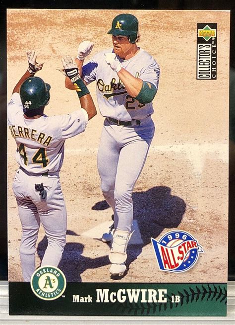 1997 Upper Deck Collector S Choice Mark McGwire 190 EBay