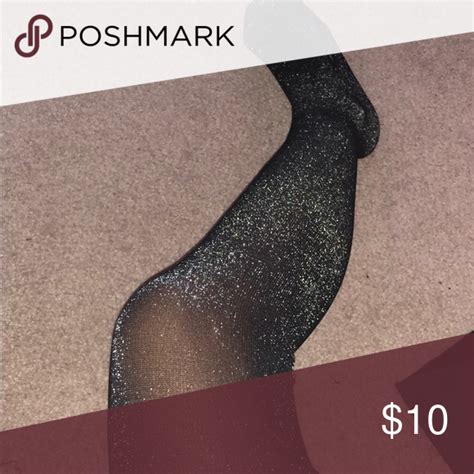 Glitter Tights Glitter Tights Tights Black Tights