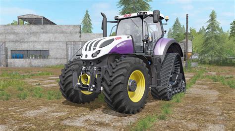 Steyr Terrus 6000 CVT Raupenfahrwerk Pour Farming Simulator 2017