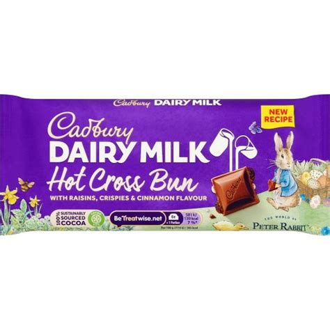 Cadbury Dairy Milk Hot Cross Bun Easter Chocolate Bar Compare Prices Where To Buy Trolley