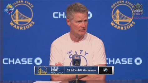 Steve Kerr Sends A Message To Steph Curry Klay Thompson After