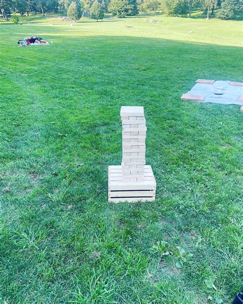 Giants Jenga Inside Out Party Rental